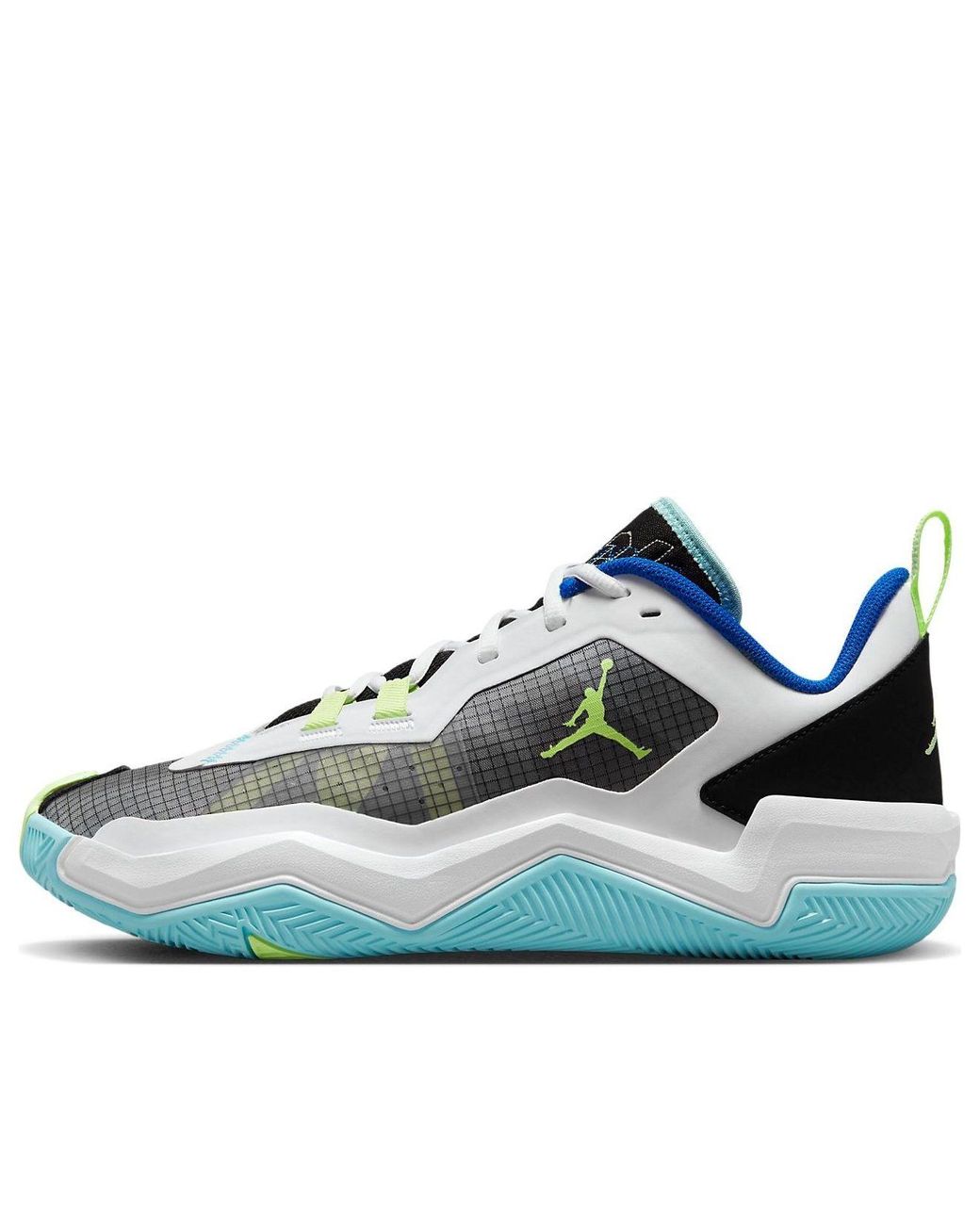Nike Blue Westbrook One Take 4 Copa Lime' for men