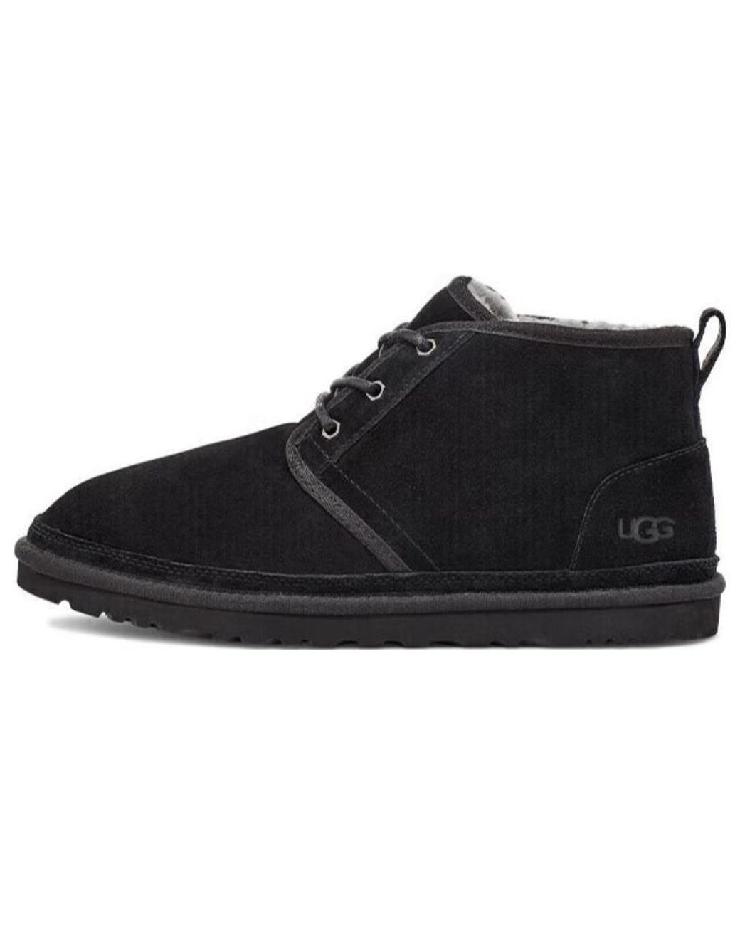 Ugg Black Neumel Fleece Lined Snow Boots for men