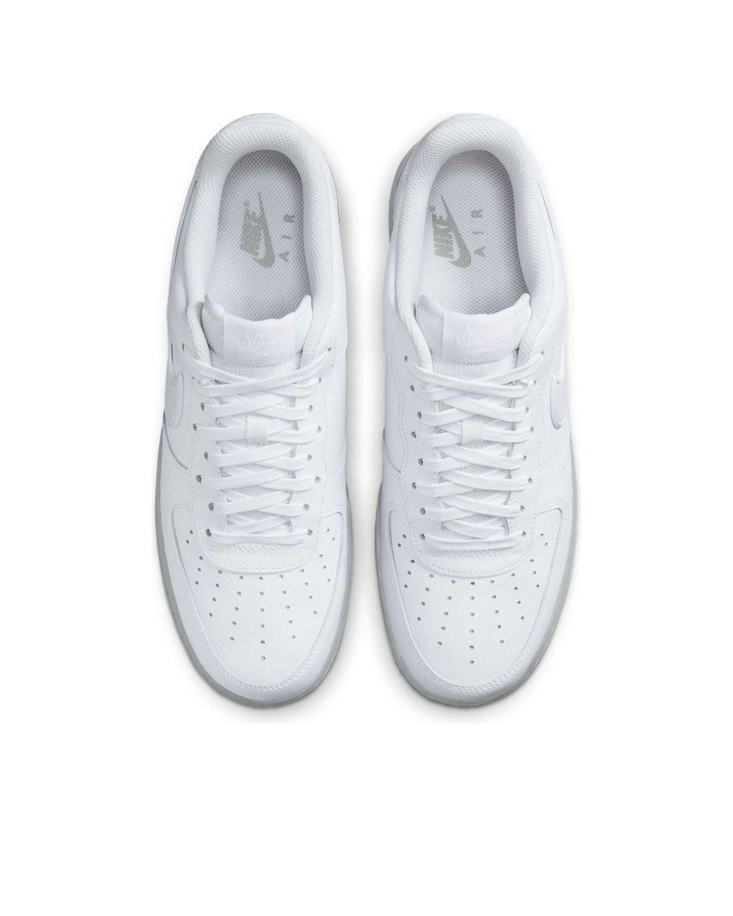 Nike White Air Force 1 '07 Light Smoke Sole' for men
