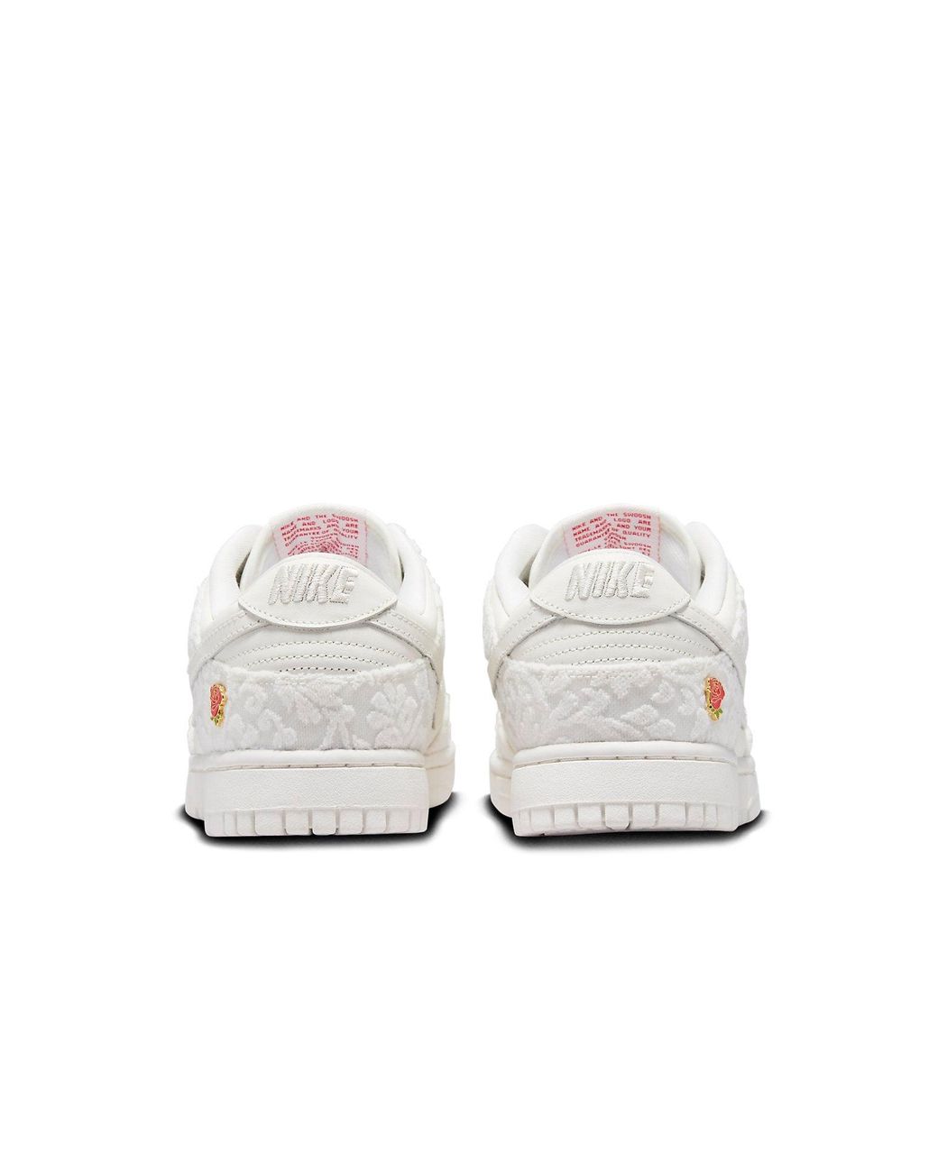 Nike White Dunk Low Shoes
