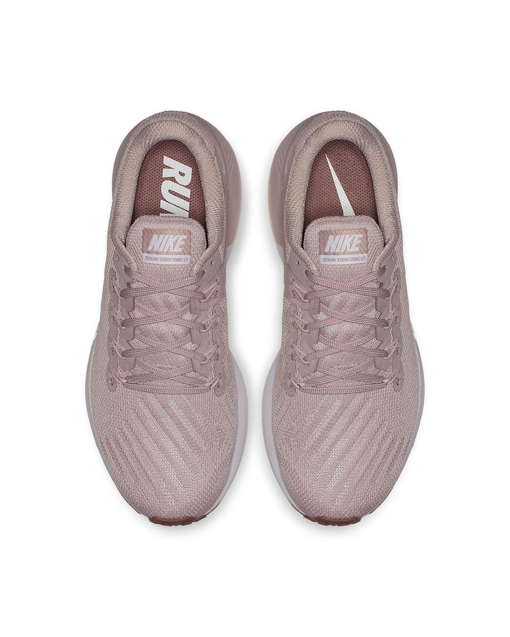Nike Female Air Zoom Structure 22 pink Blue in Brown Lyst UK