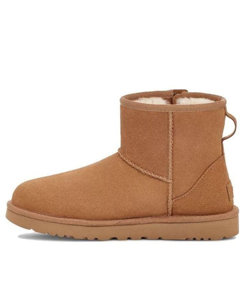 Ugg Brown (Wmns) Classic Mini Bailey Zip Chestnut 'Light'
