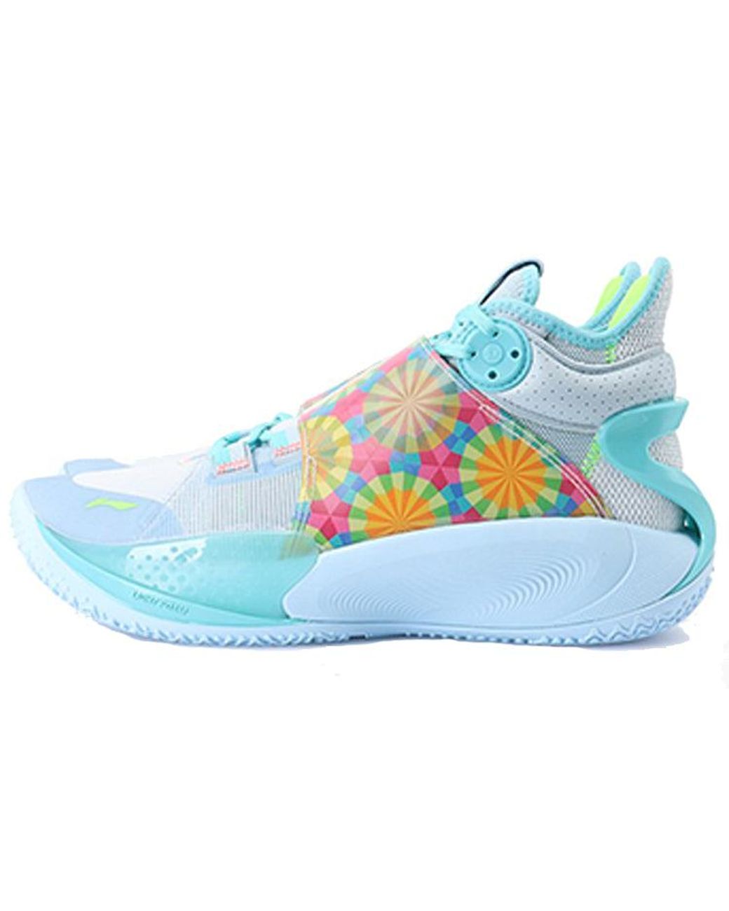 Li-ning Blue 9 C.J. Mccollum Basketball Shoes 'Sky Multi-Color' for men