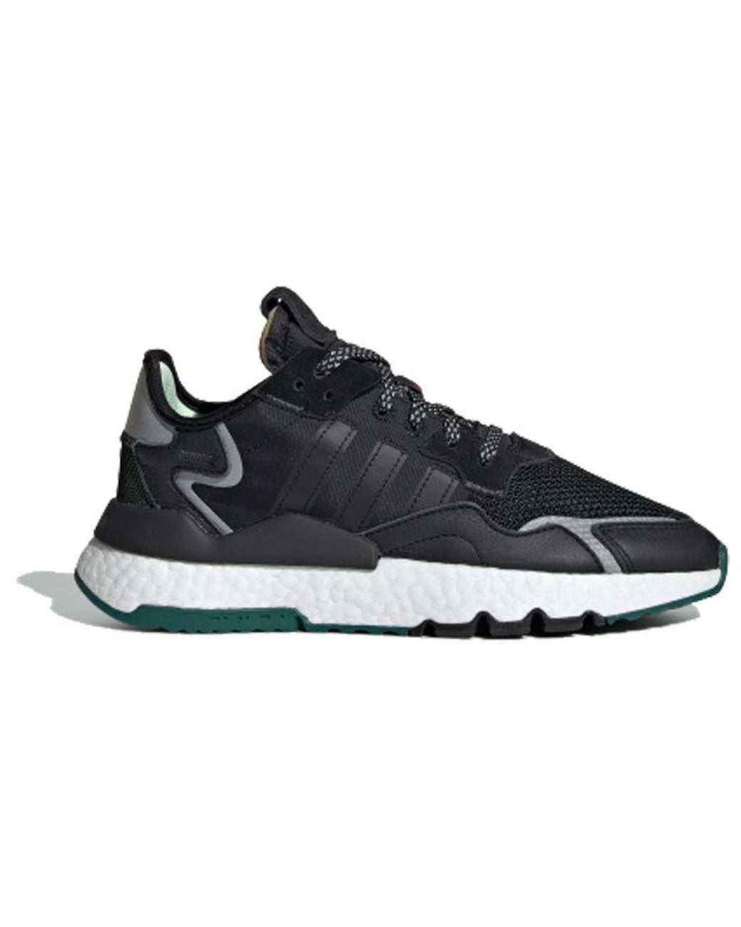 Adidas Black (Wmns) Nite Jogger '3M Core Carbon'