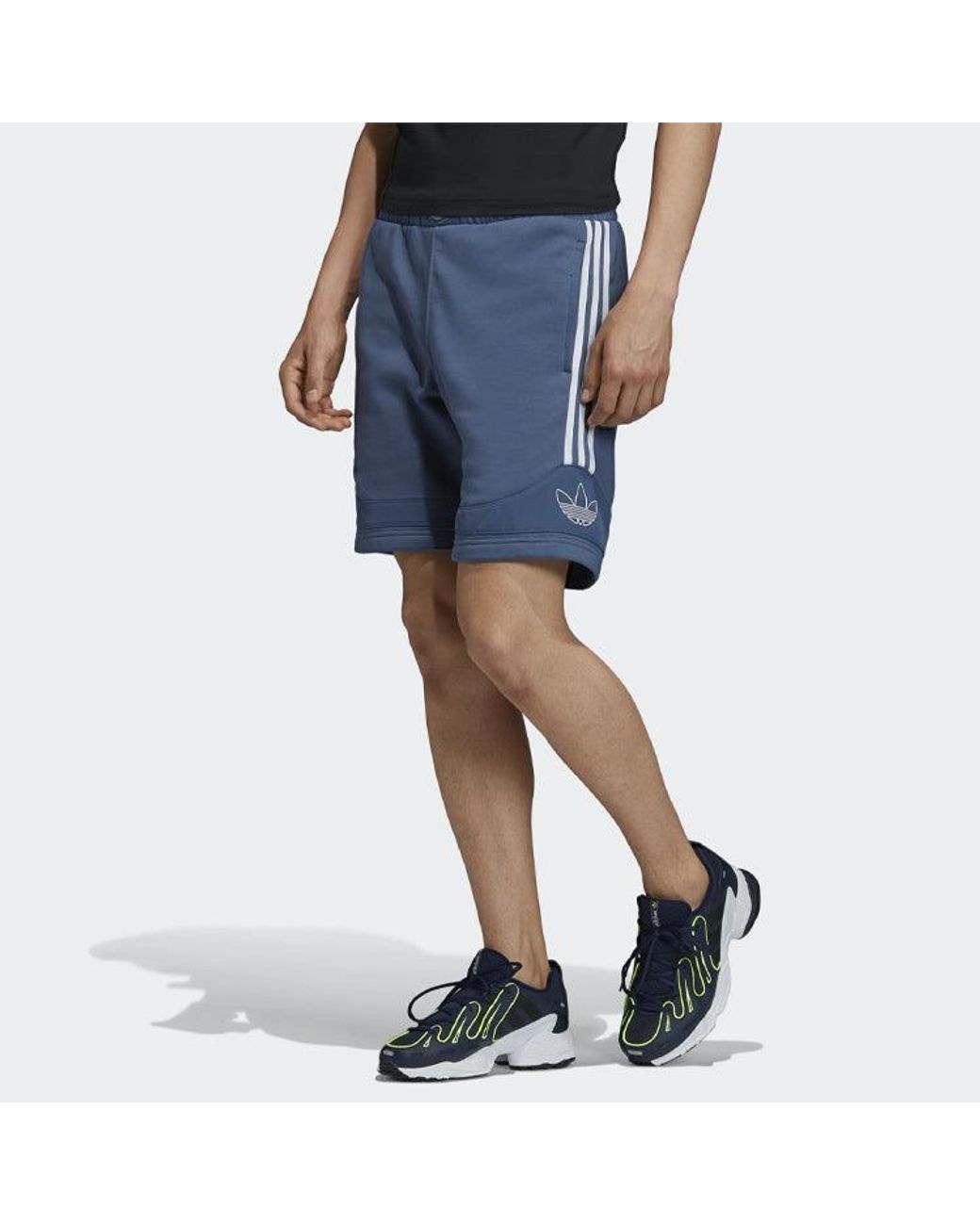 Adidas Blue Originals Ts Trf Shorts for men