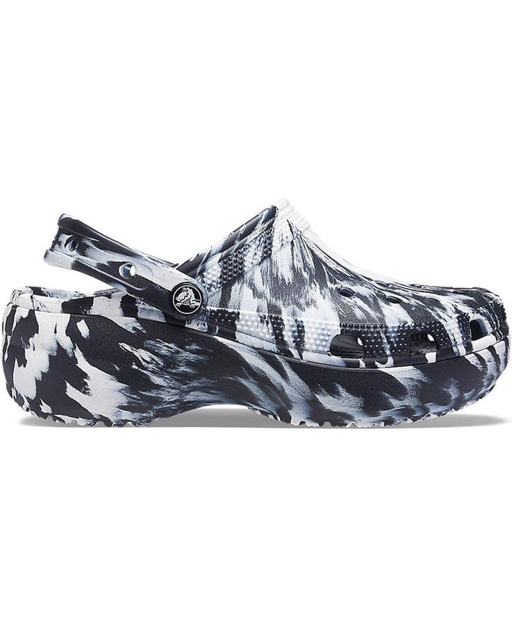 CROCSTM Blue (Wmns) Classic Platform Marbled Clog