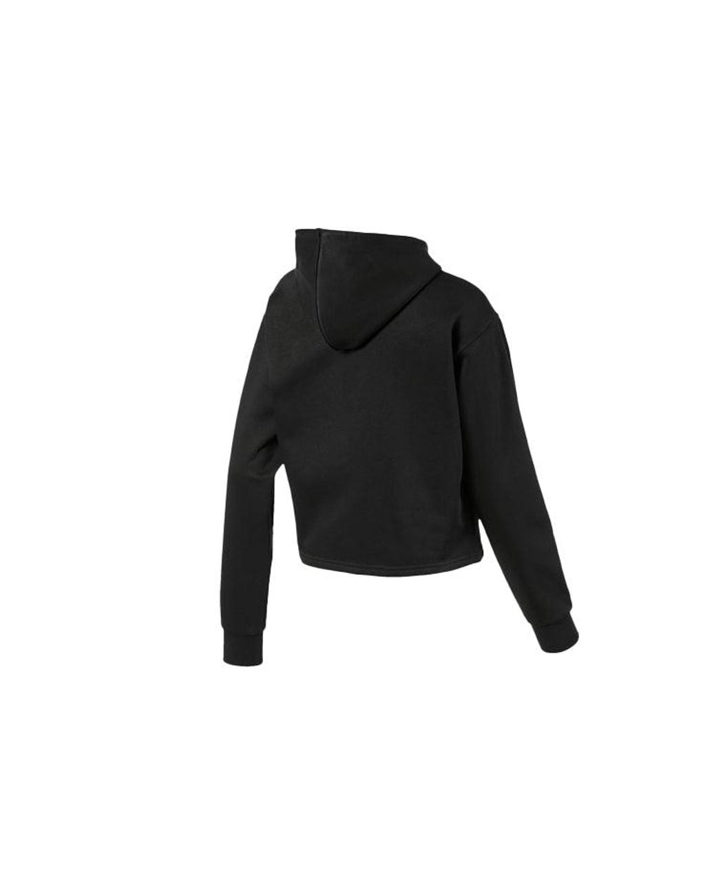 PUMA Elevated Essentials Cropped Hoodie Black Xl