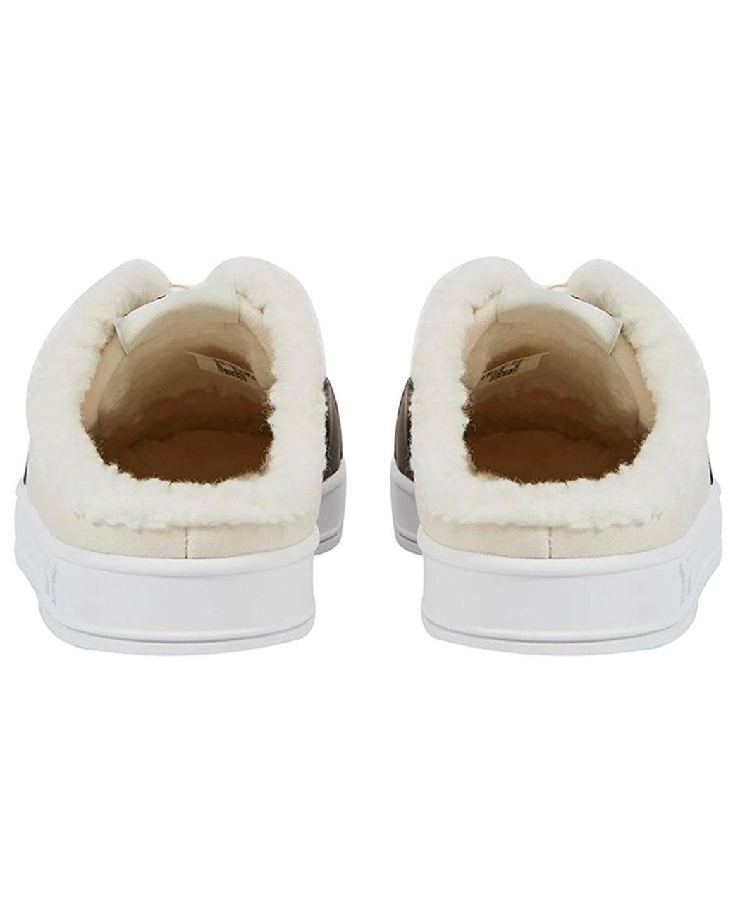 PUMA White Bari Mule Sherpa for men