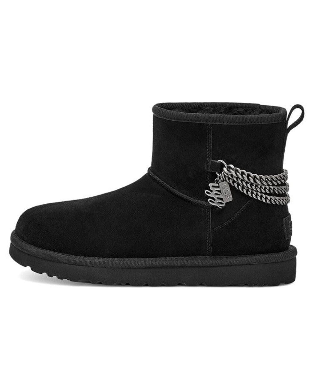 Ugg Black (Wmns) Classic Mini Chains