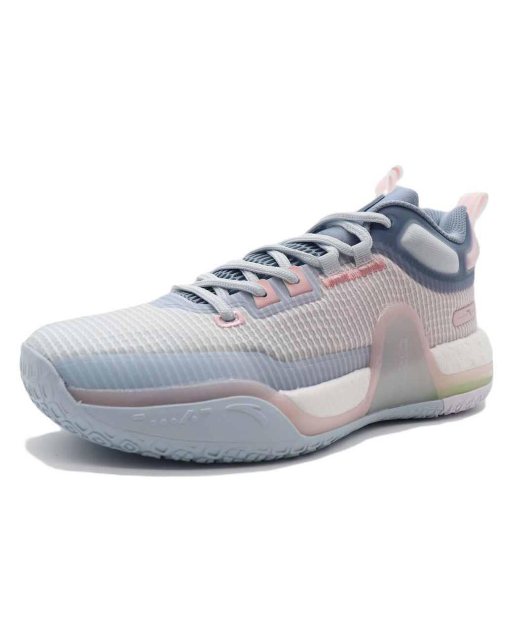 Anta Blue Badao Mid Top Basketball Shoes for men