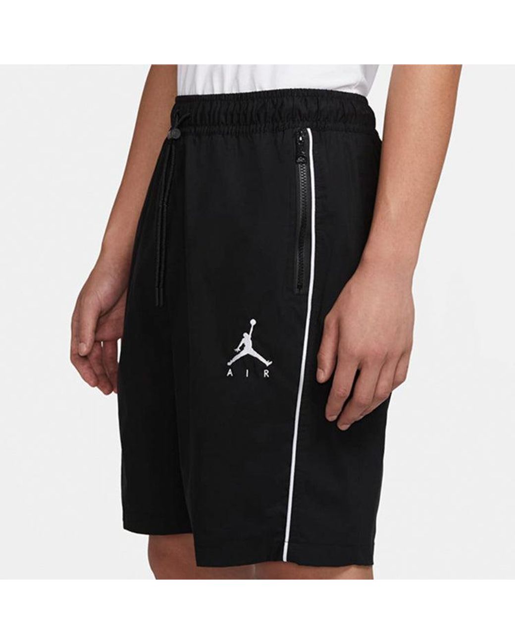 Nike Black As J Jumpman Wvn Short for men