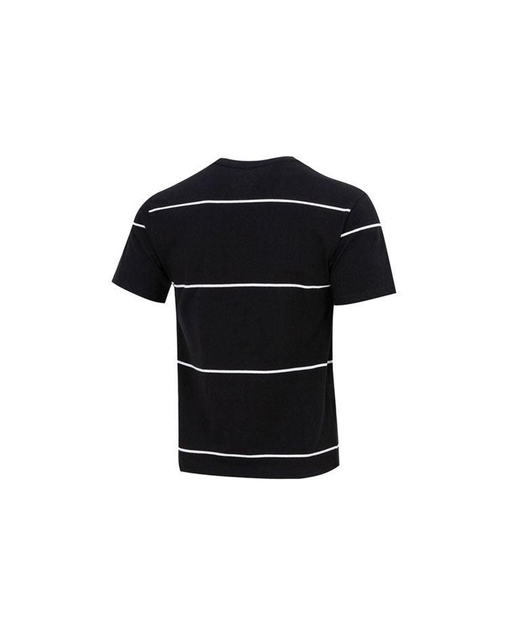 Nike Black Ss22 Acg Stripe Round Neck Pullover Short Sleeve for men