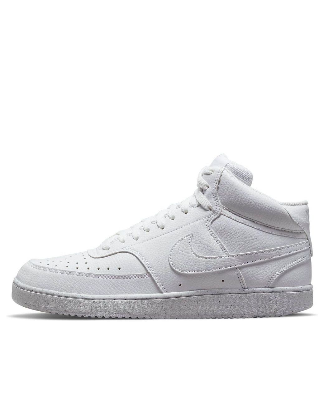 Nike White Court Vision Mid Next Nature for men