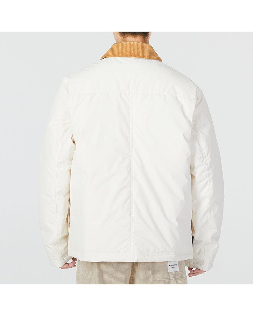 PUMA White Downtown Padded Jacket for men