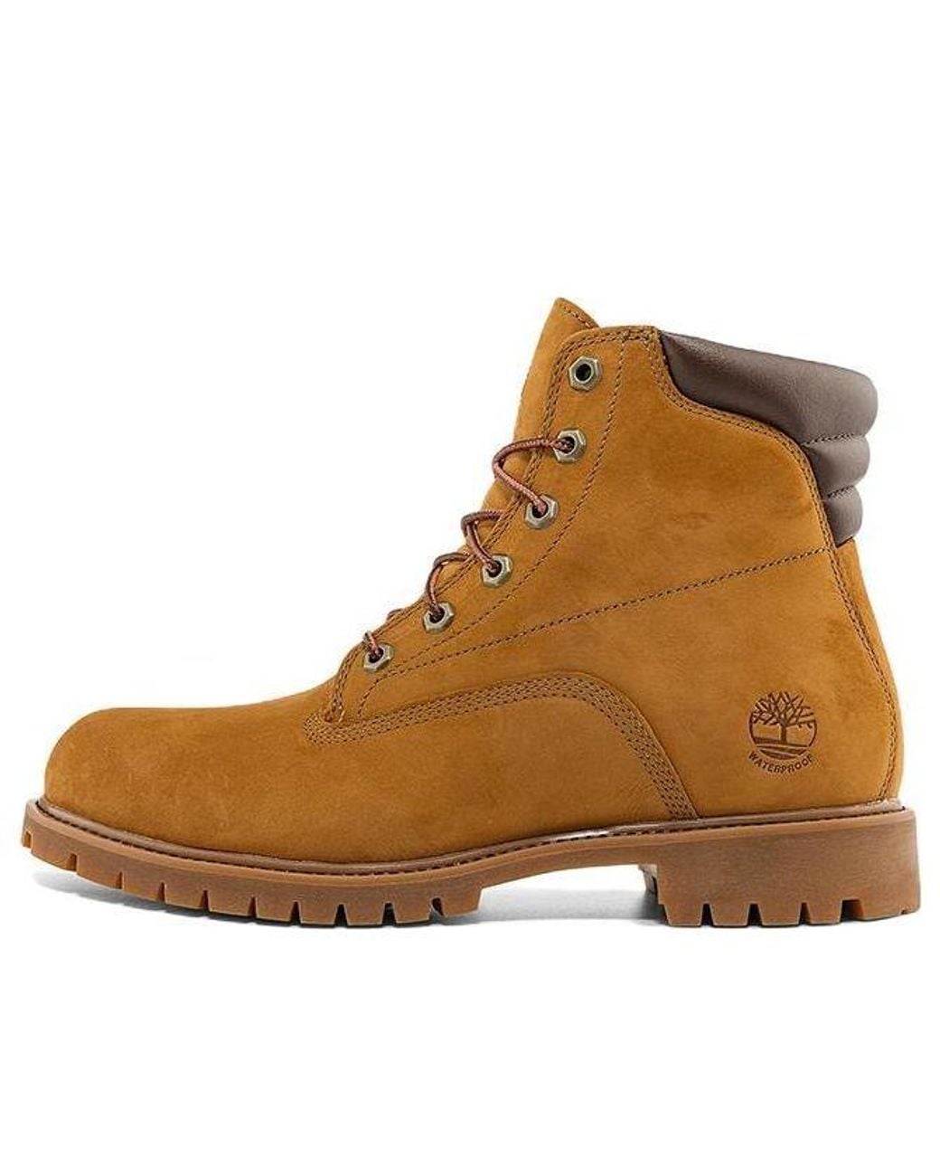 Timberland Brown Waterville 6 Inch Waterproof Boots 'Wheat' for men