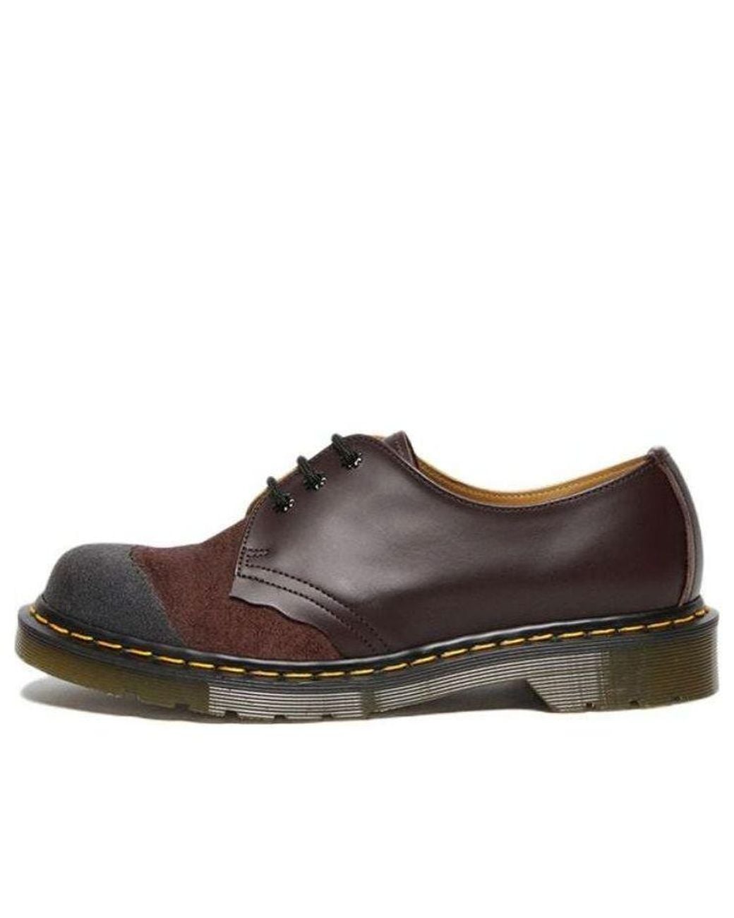 Dr. Martens Brown 1461 Reverse 'Old Oxblood Tan'