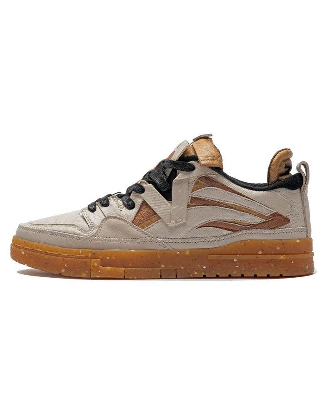 Li-ning Brown (Wmns) Weiwu Pro Skate Shoes 'Khaki Tan' for men