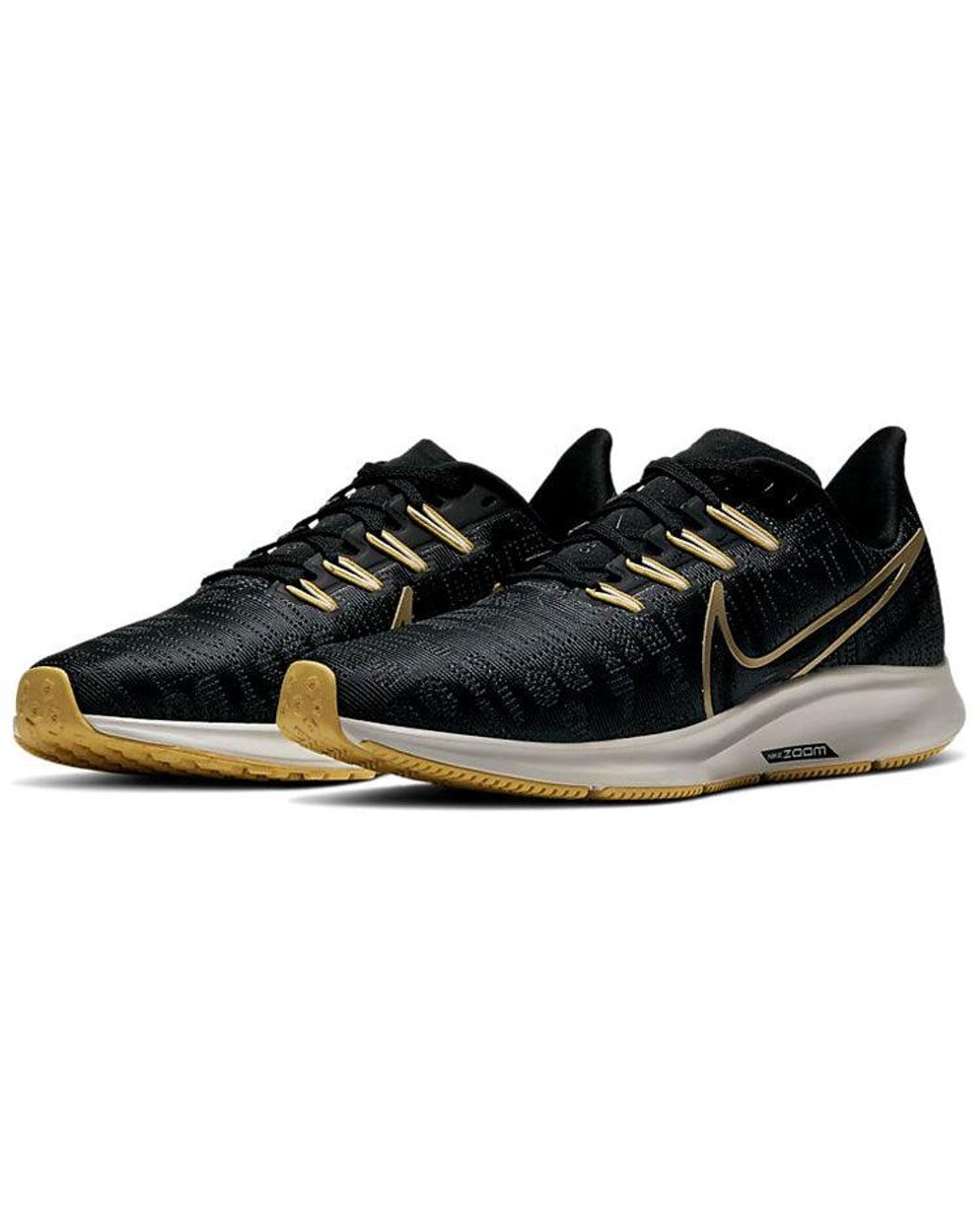 Nike Black (Wmns) Air Zoom Pegasus 36 Premium Metallic'