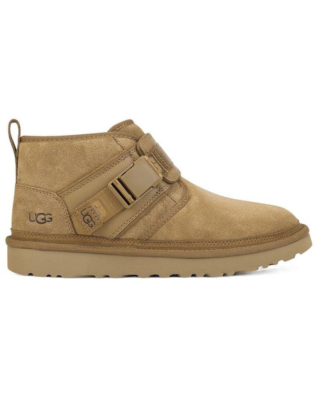 Ugg Brown Neumel Snapback Fleece Lined for men