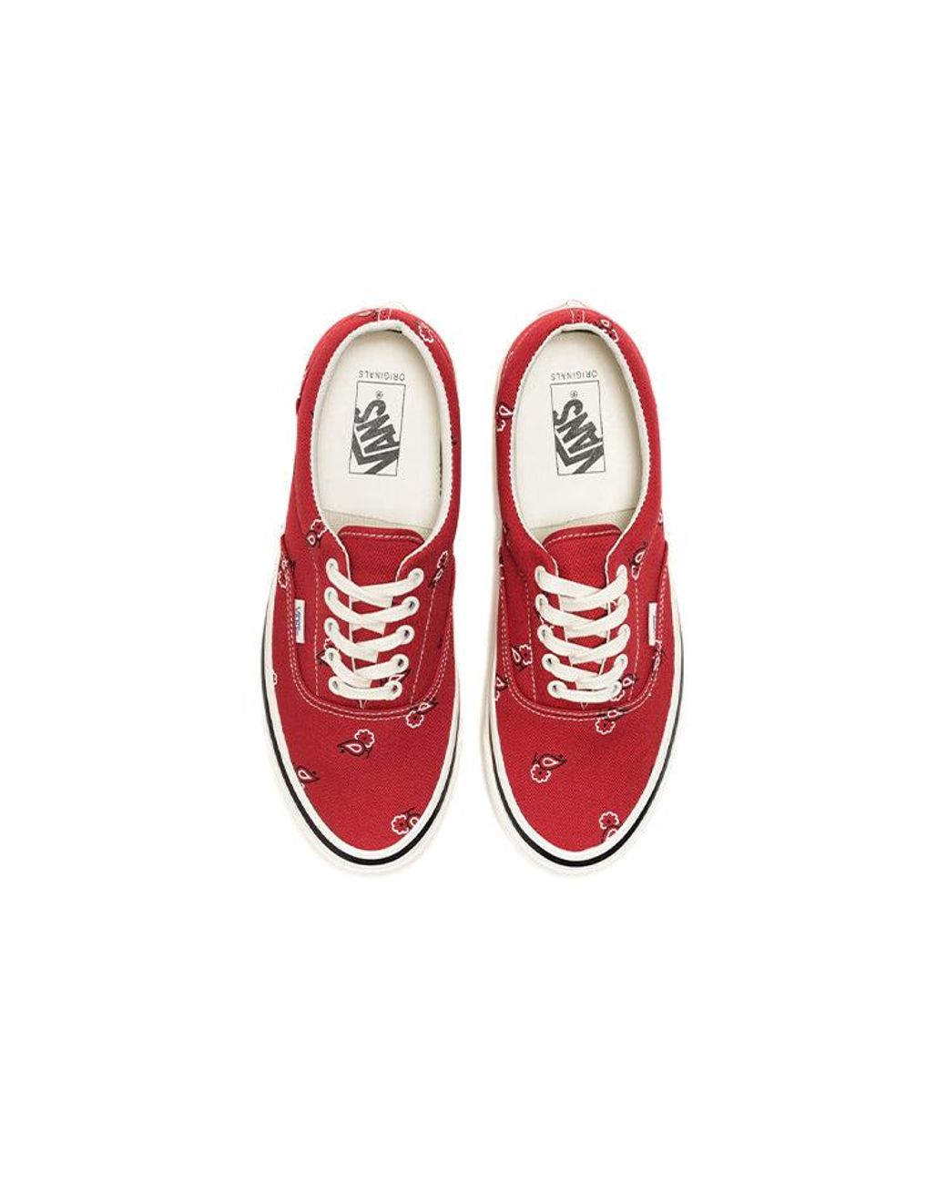 Vans Red Og Era Lx 'Paisley for men