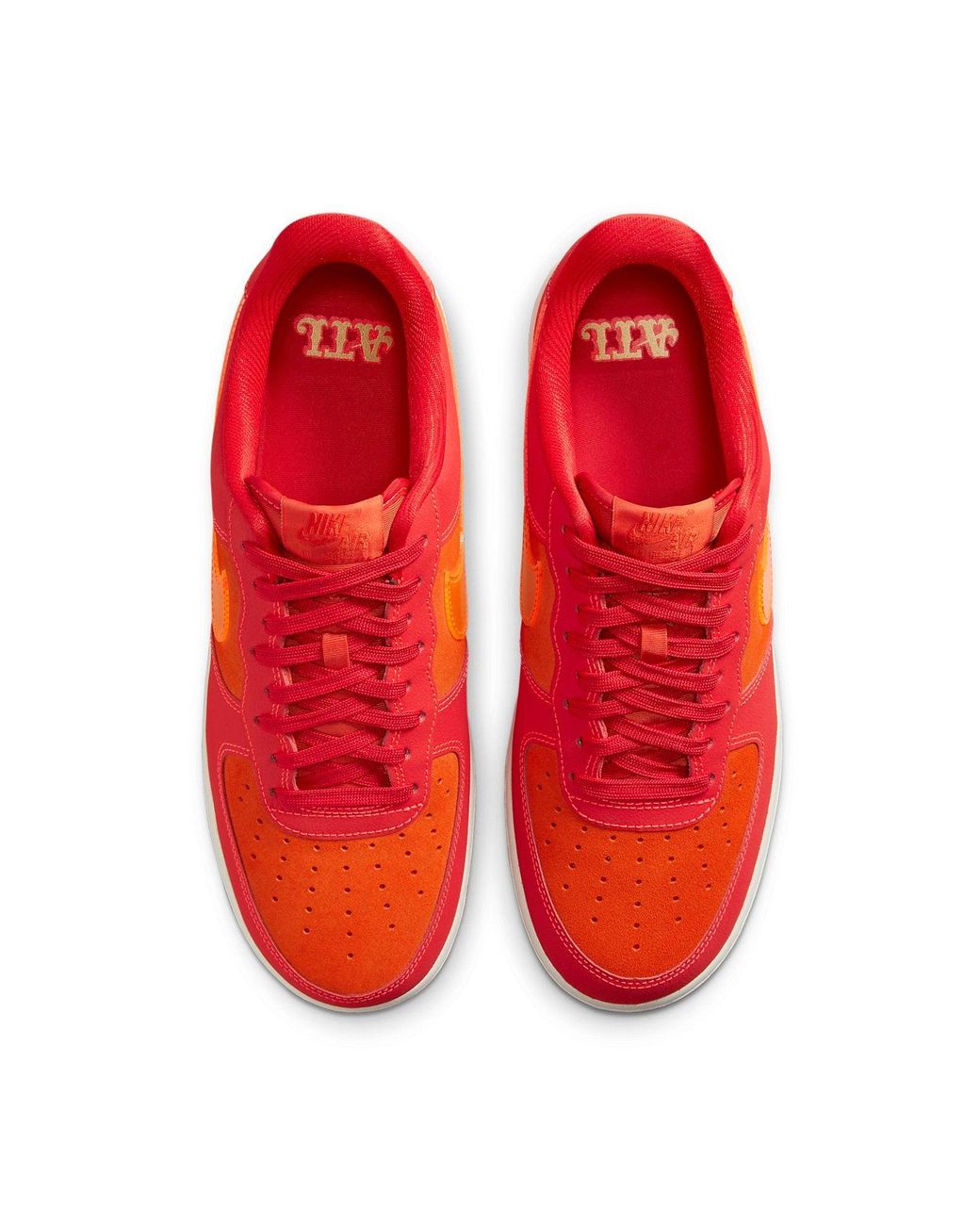 Nike Red Air Force 1 Low for men