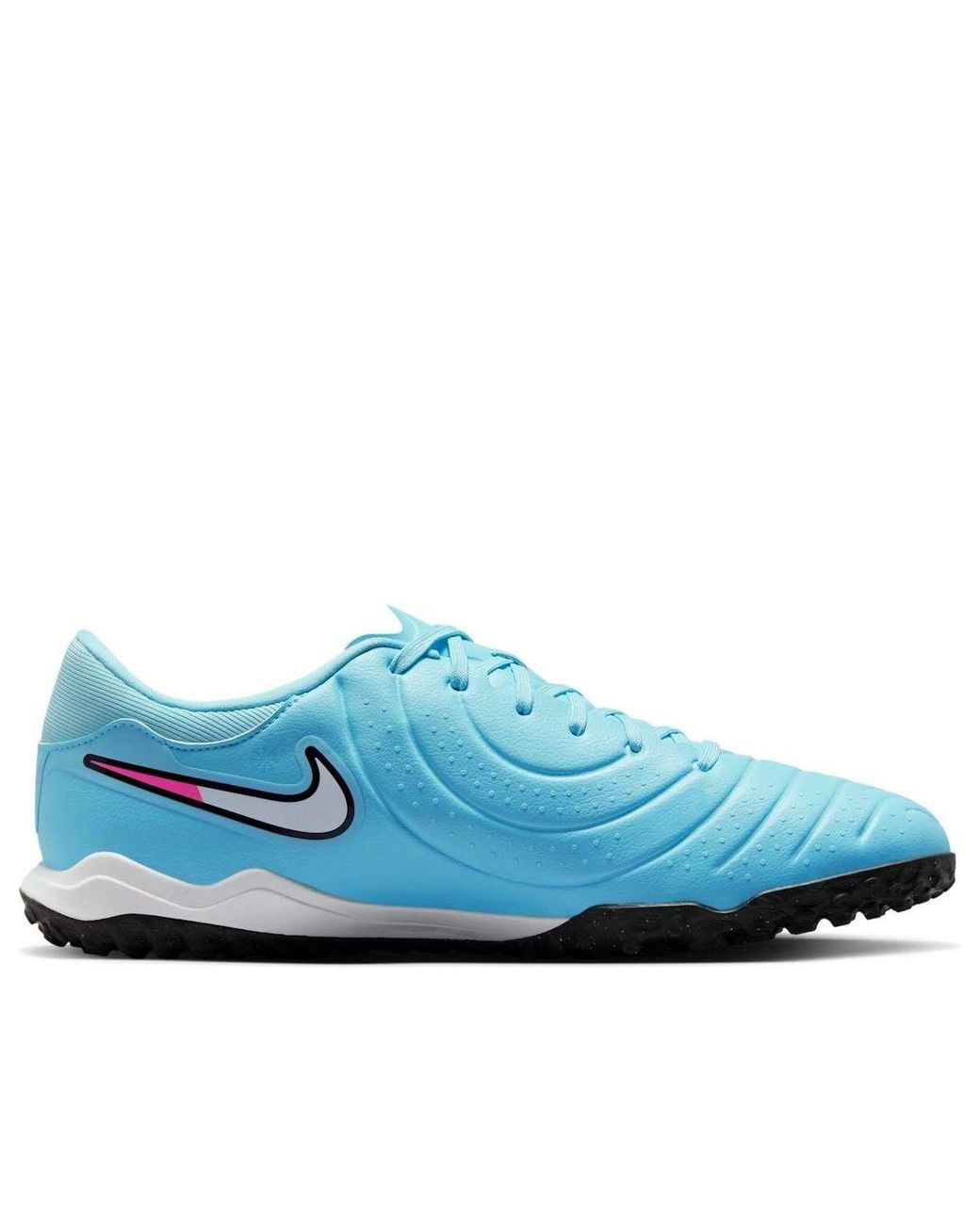 Nike Blue Tiempo Legend 10 Academy Turf Low-Top Football Shoes for men
