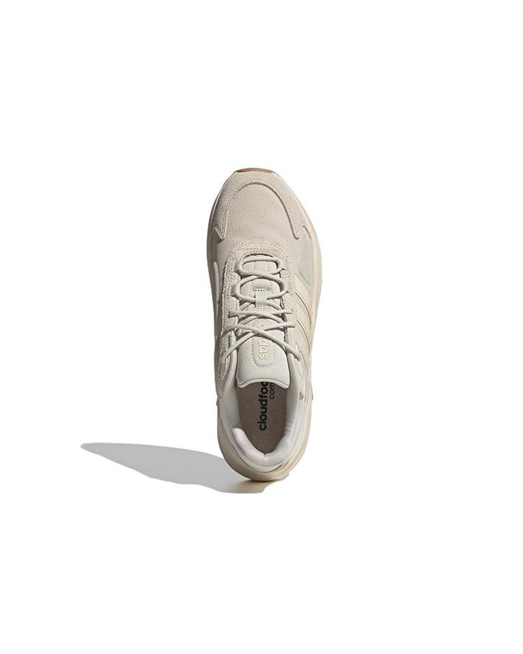 Adidas White Ozelle Cloudfoam