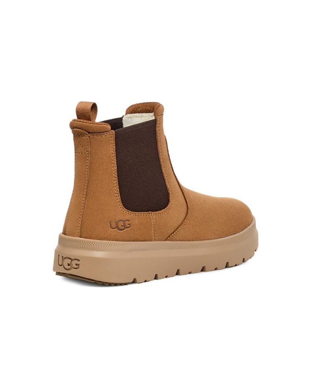 Ugg Brown Burleigh Chelsea Boot 'Chestnut' for men