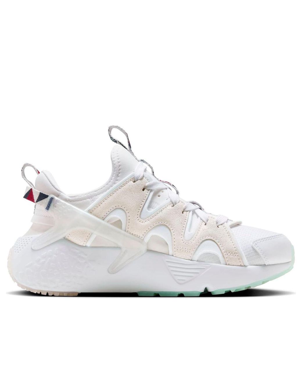 Nike White (Wmns) Air Huarache Craft Multi Patch'