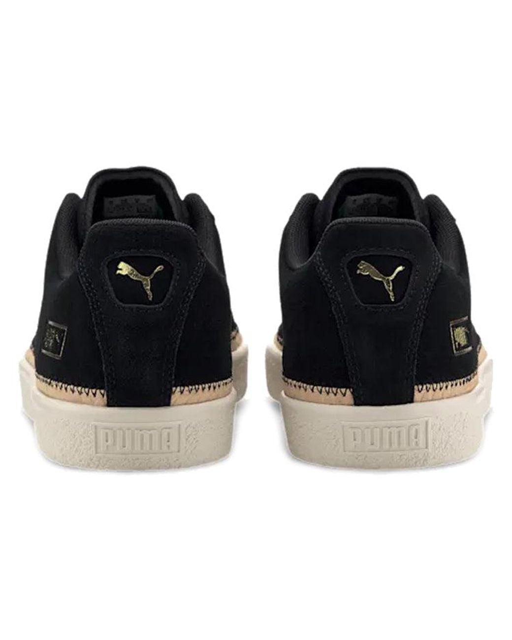 PUMA Black Suede Trim Dlx for men