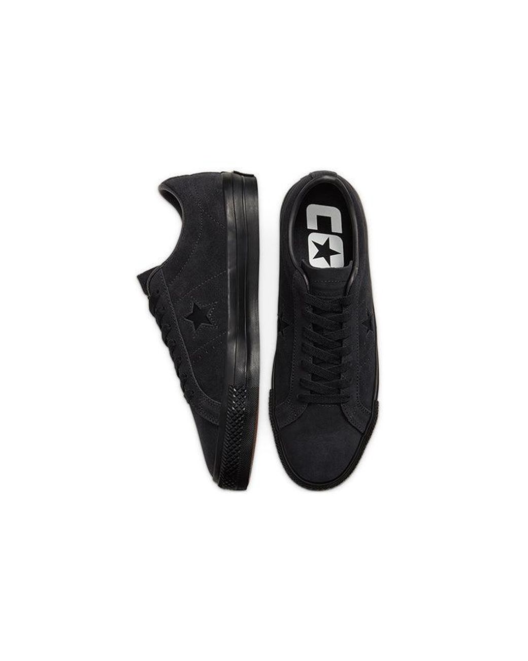 Converse Black One Star Pro Low 'Triple' for men