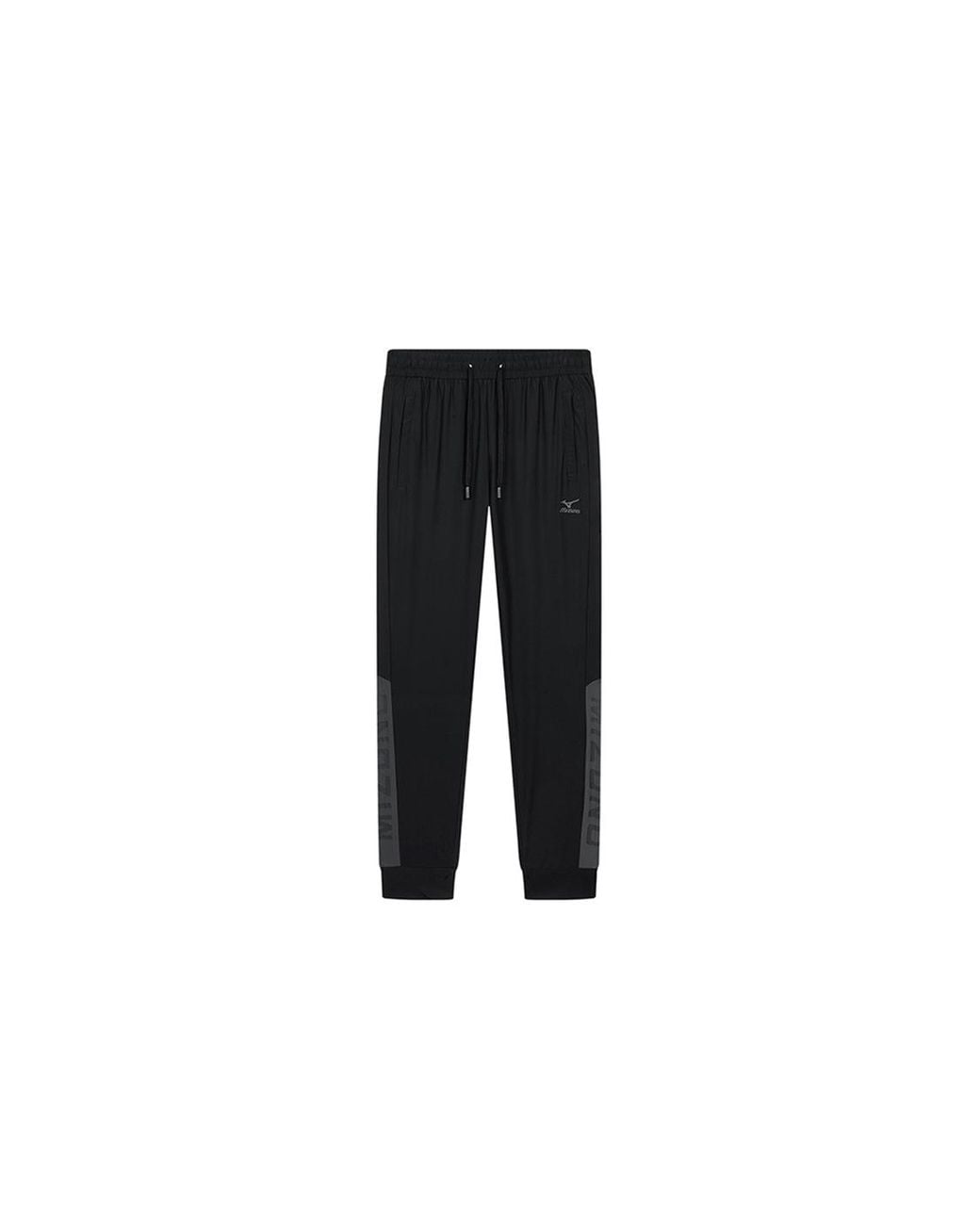 Mizuno Black Logo Outdoor Casual Pants for men