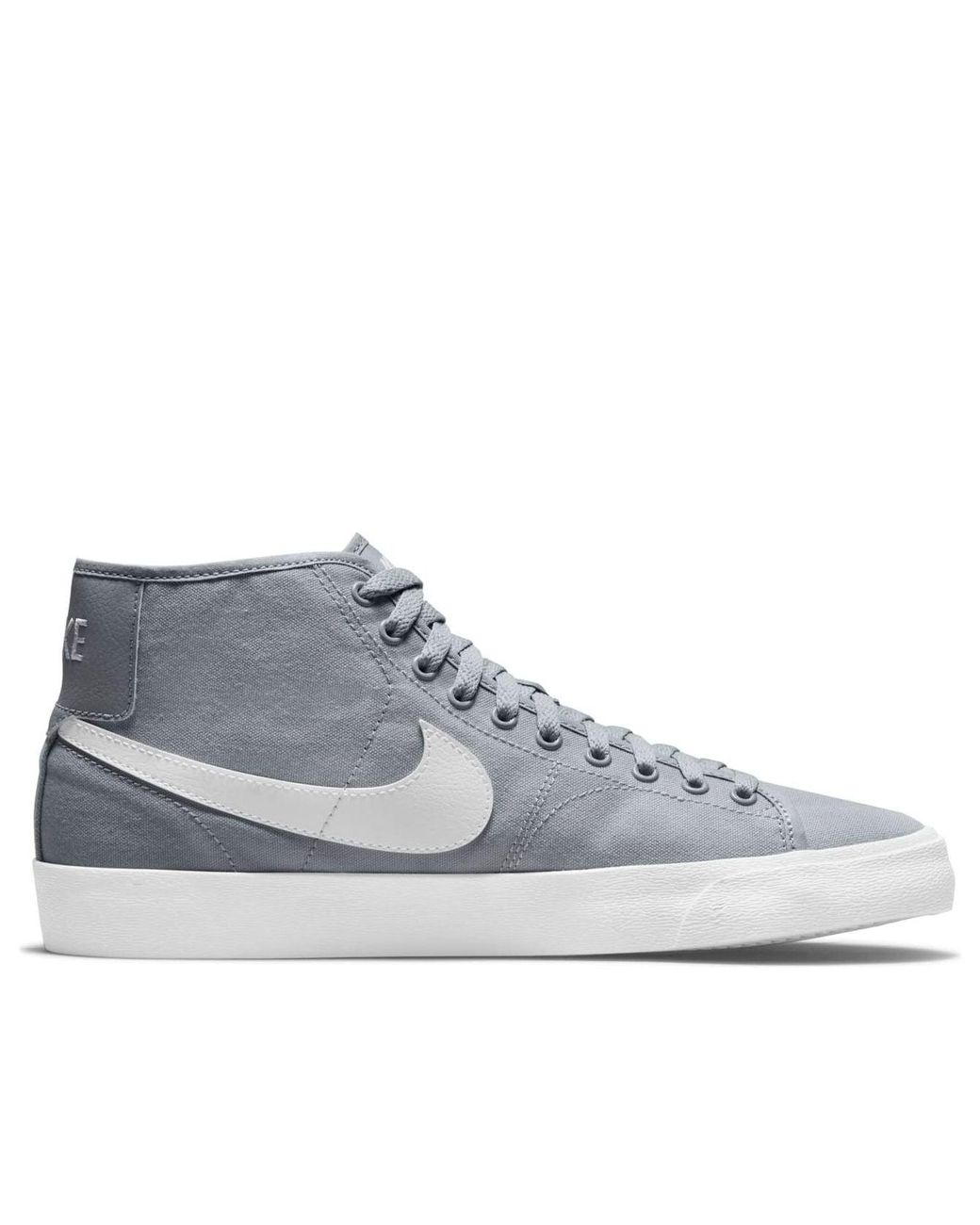 Nike White Blazer Court Mid Sb 'Wolf' for men