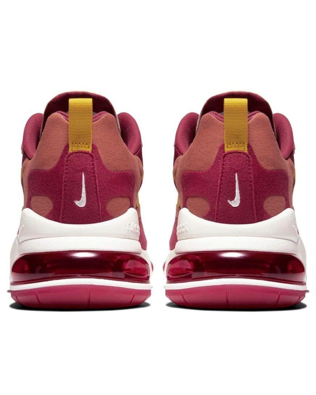 Nike Red Air Max 270 React 'Noble' for men
