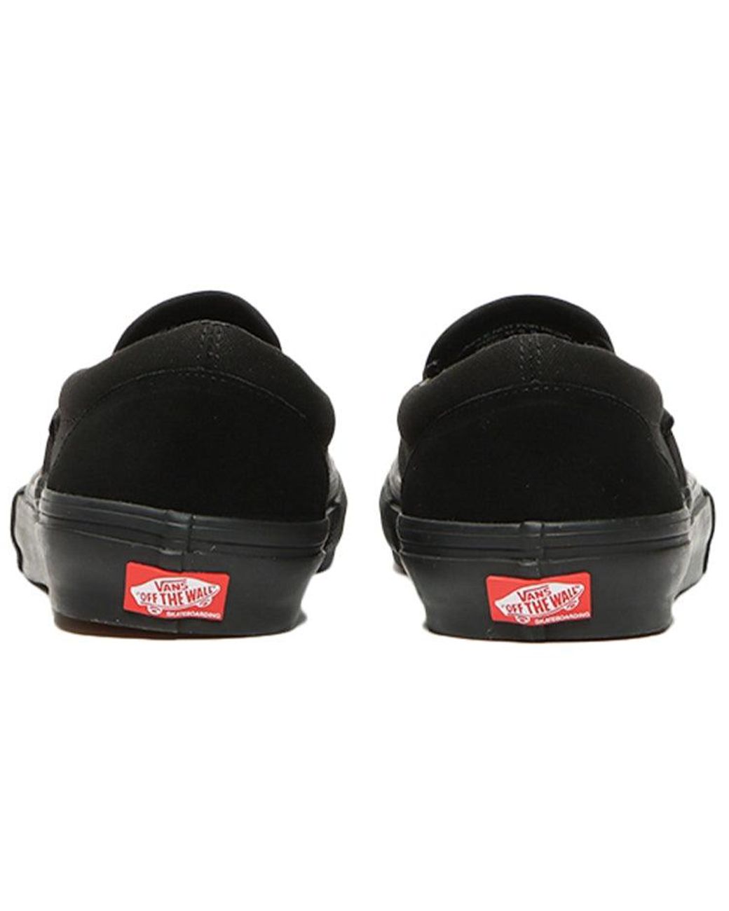 Vans Black Skate Slip-On Checkerboard' for men