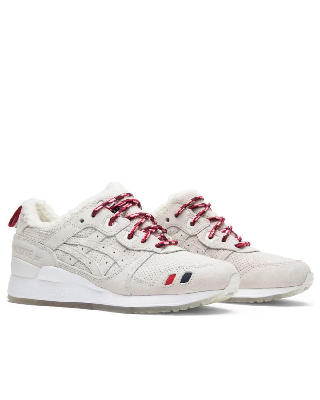 Asics White X Kith X Moncler Gel-Lyte 3 Cream' for men