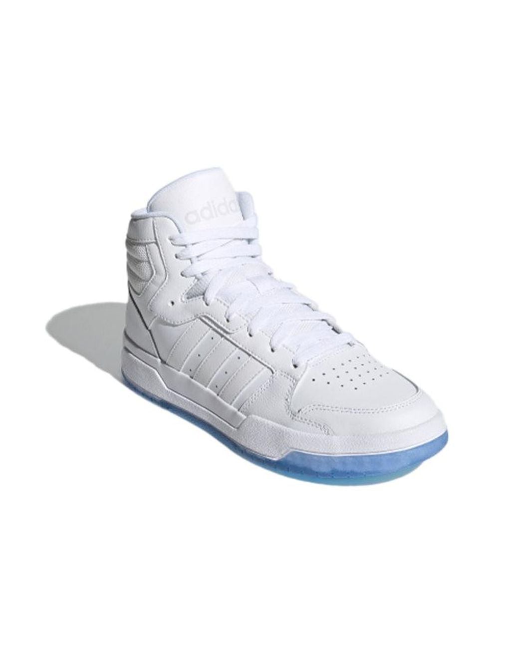 Adidas White Entrap Mid for men
