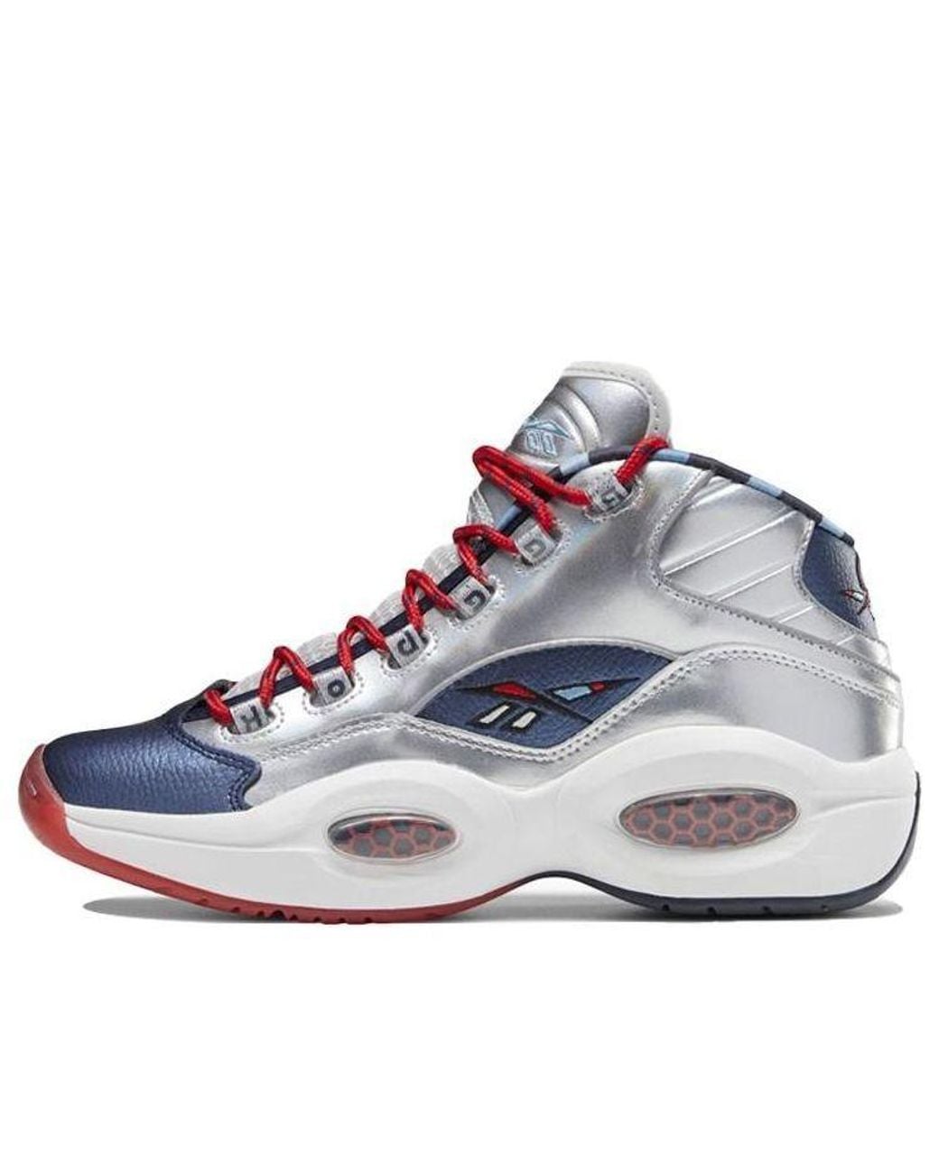 Reebok Blue James Harden X Question Mid 'Cross Over' for men