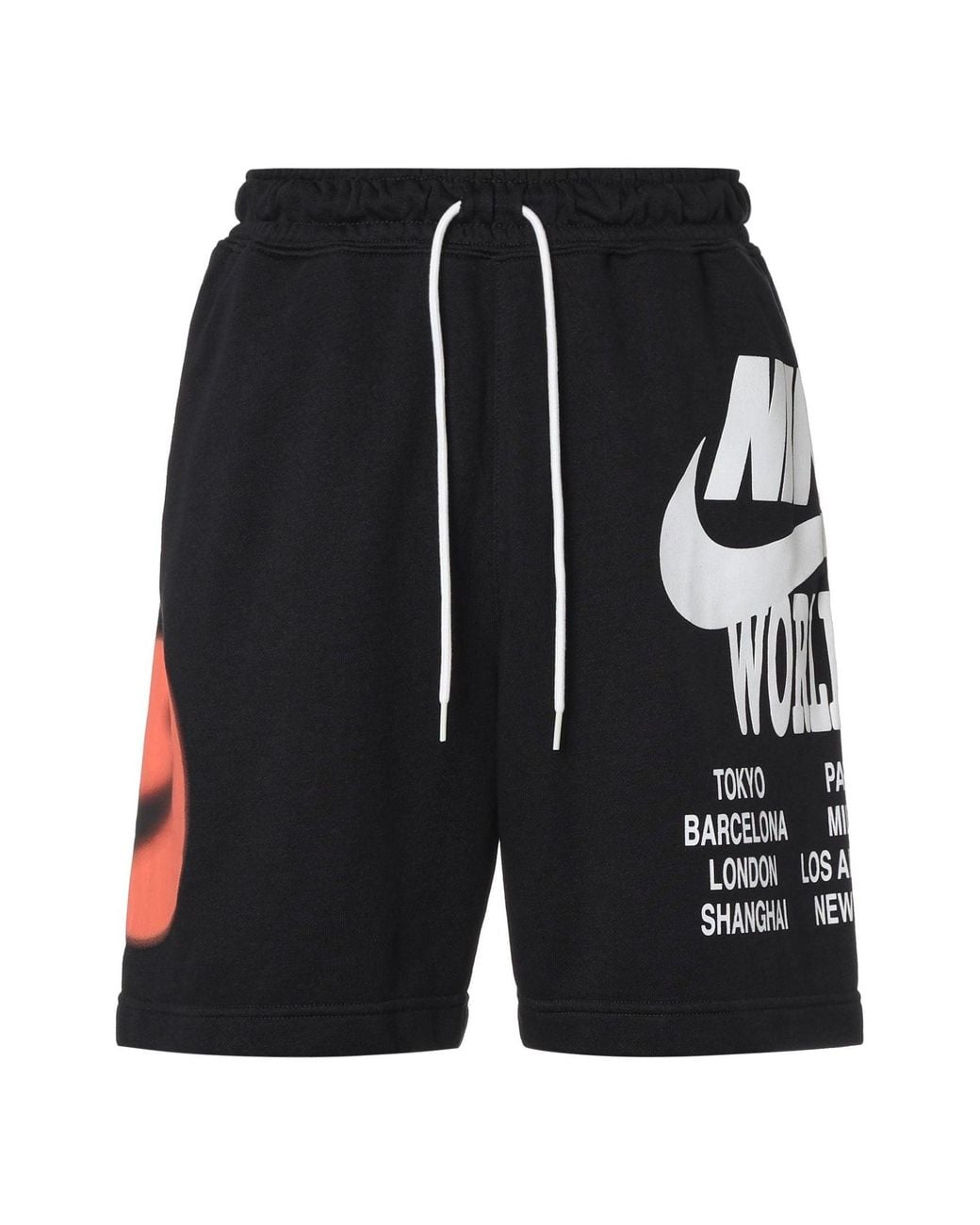 Nike Black As Sportswear Ft Short Wtour for men