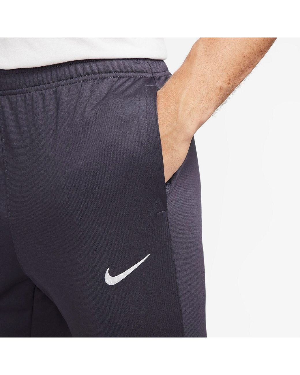 Nike Blue Liverpool Fc Strike Third Dri-Fit Soccer Knit Track Pants for men