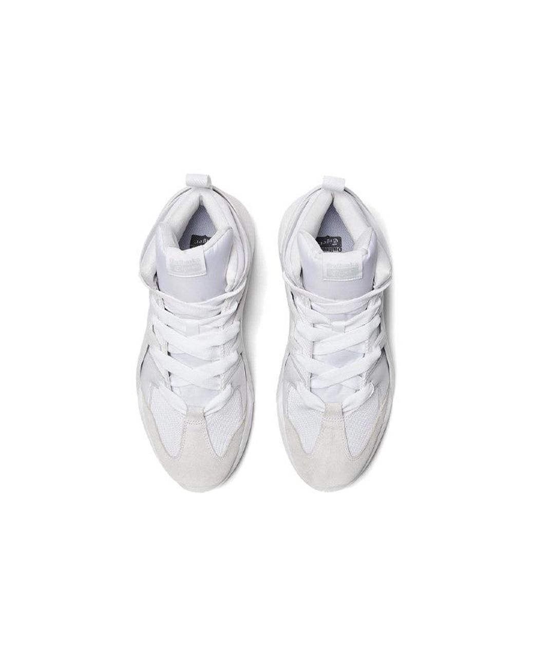 Onitsuka Tiger White Big Logo Trainer Puffed Low for men