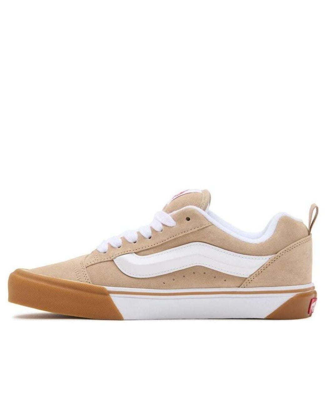 Vans White Knu Skool Tan'