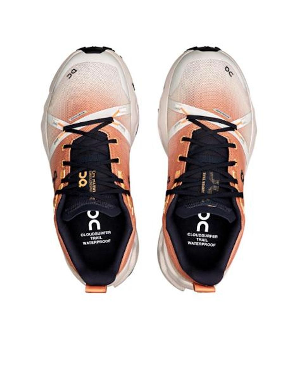 On Shoes Orange (Wmns) Cloudsurfer Trail Waterproof 'Sandstone'