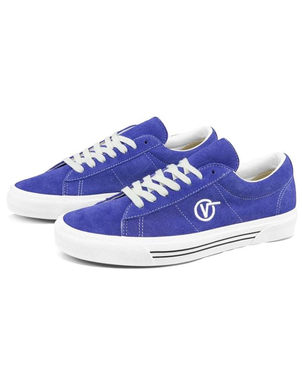 Vans Blue Sk8 Mid Sid Suede Baja for men