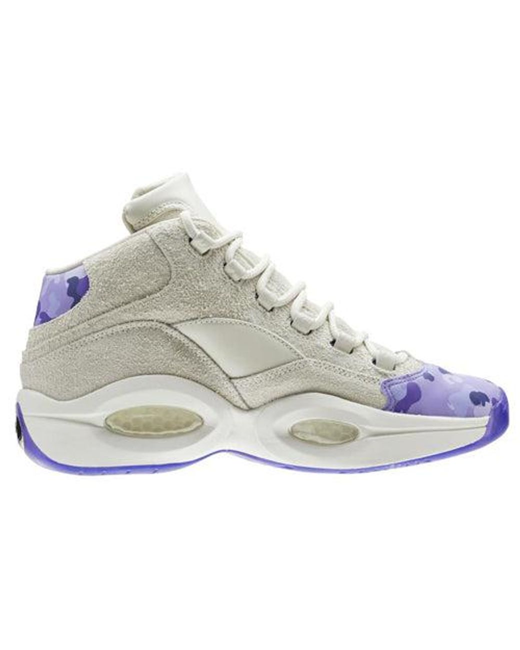Reebok White Cam'Ron X Question Mid for men