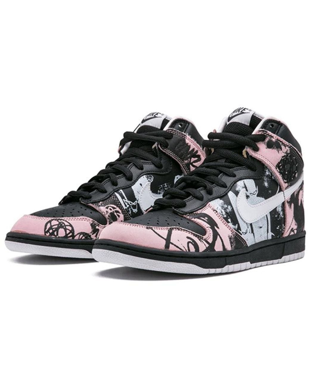Nike Black Sb Dunk High Pro "unkle Futura" Shoes for men