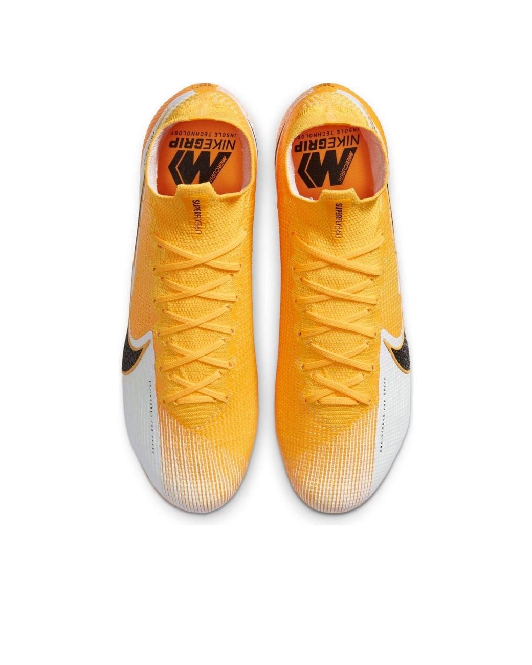 Nike Orange Mercurial Superfly 7 Elite Fg 'Laser' for men