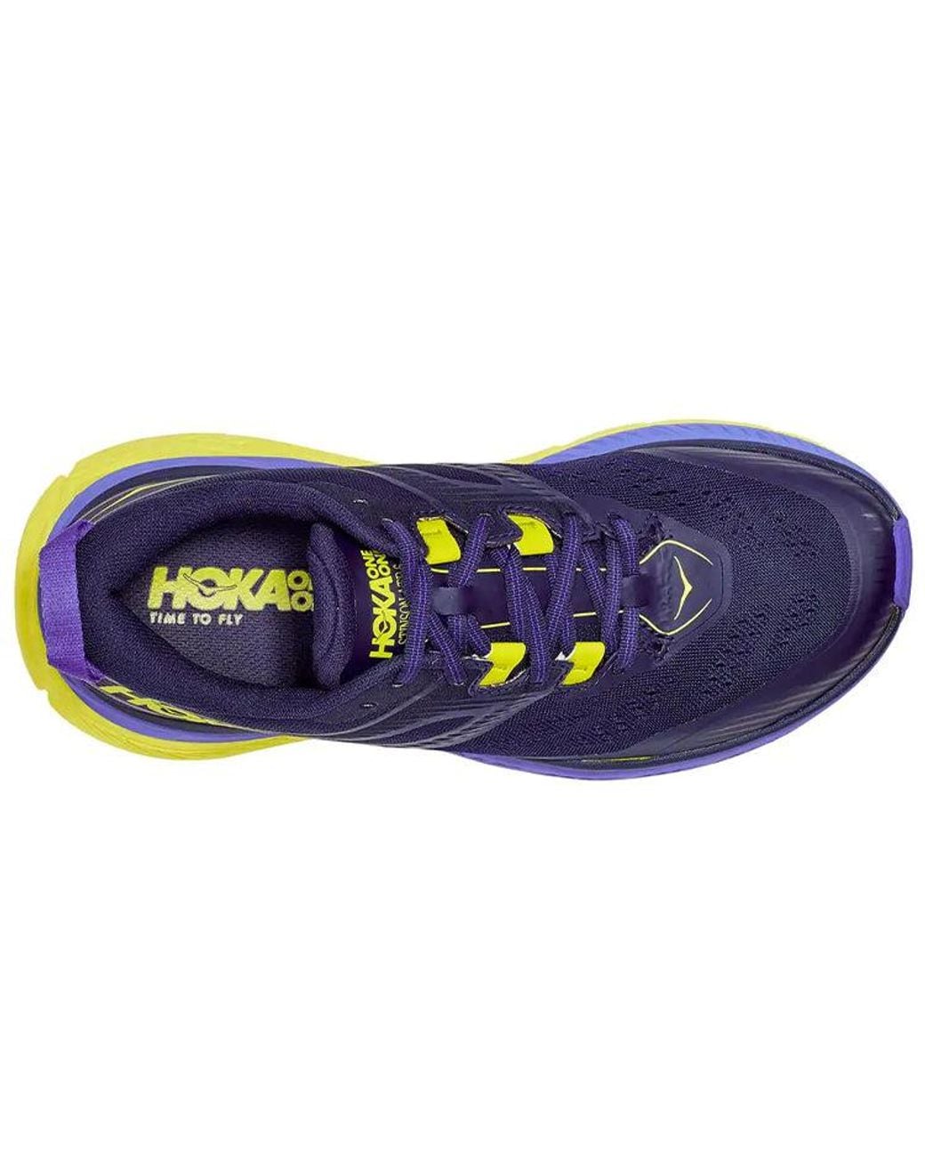Hoka One One Blue Stinson Atr 6 Iris Evening Primrose' for men