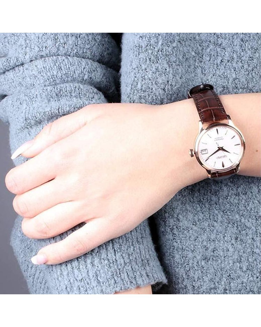 Seiko Metallic Presage Automatic Copper'