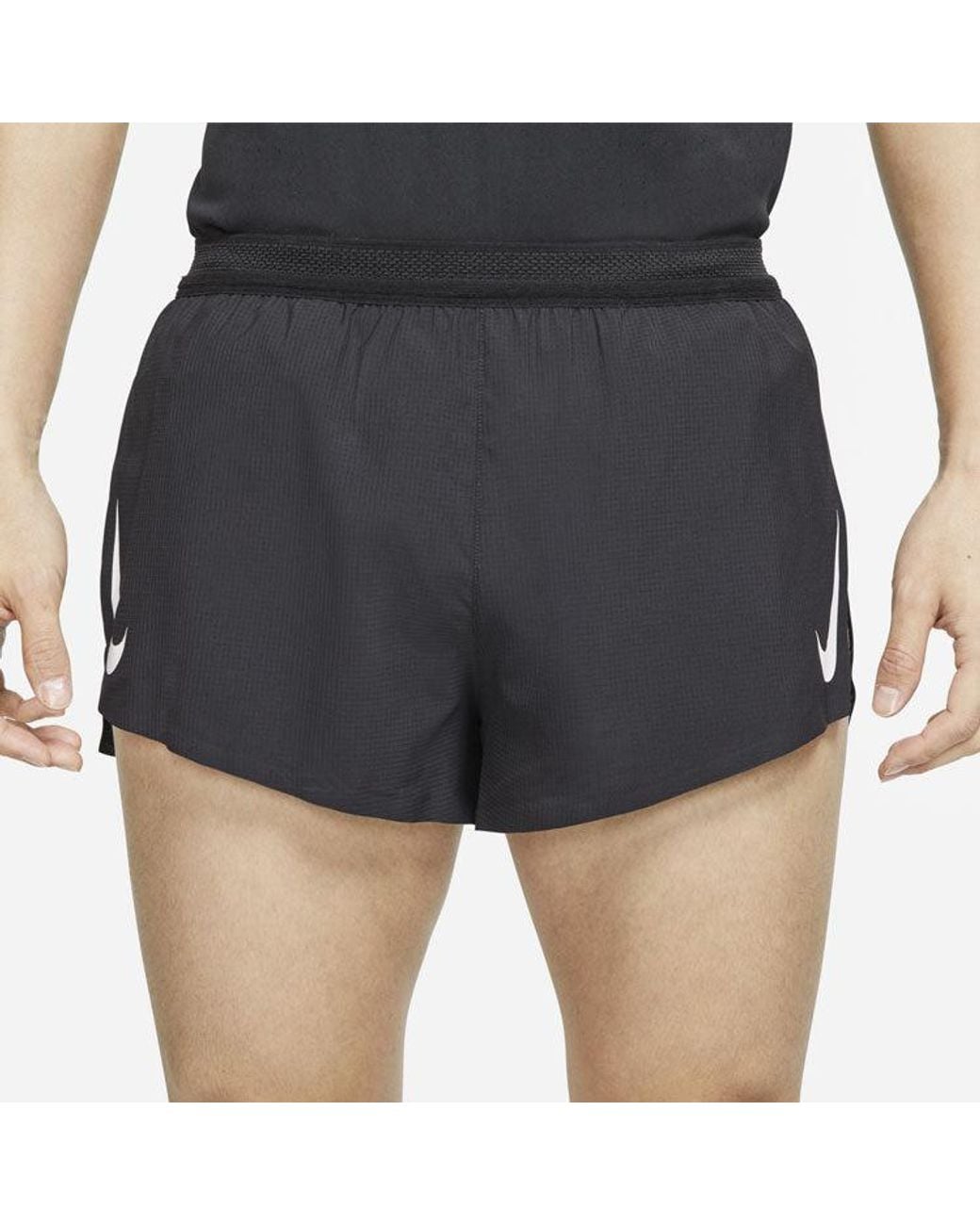 Nike Black As Nk Aroswft 2In Short for men